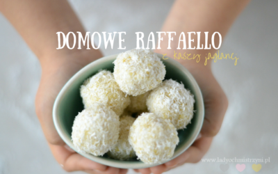 Domowe Raffaello – idealne dla dzieci BLW