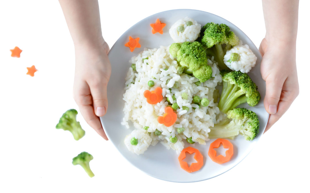 ryż z warzywami dla dzieci