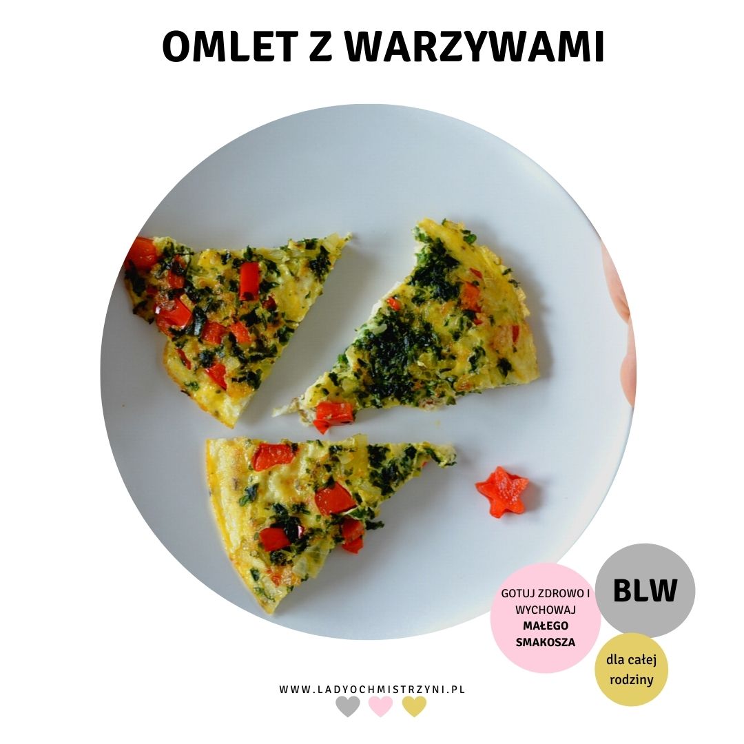 omlet z warzywami