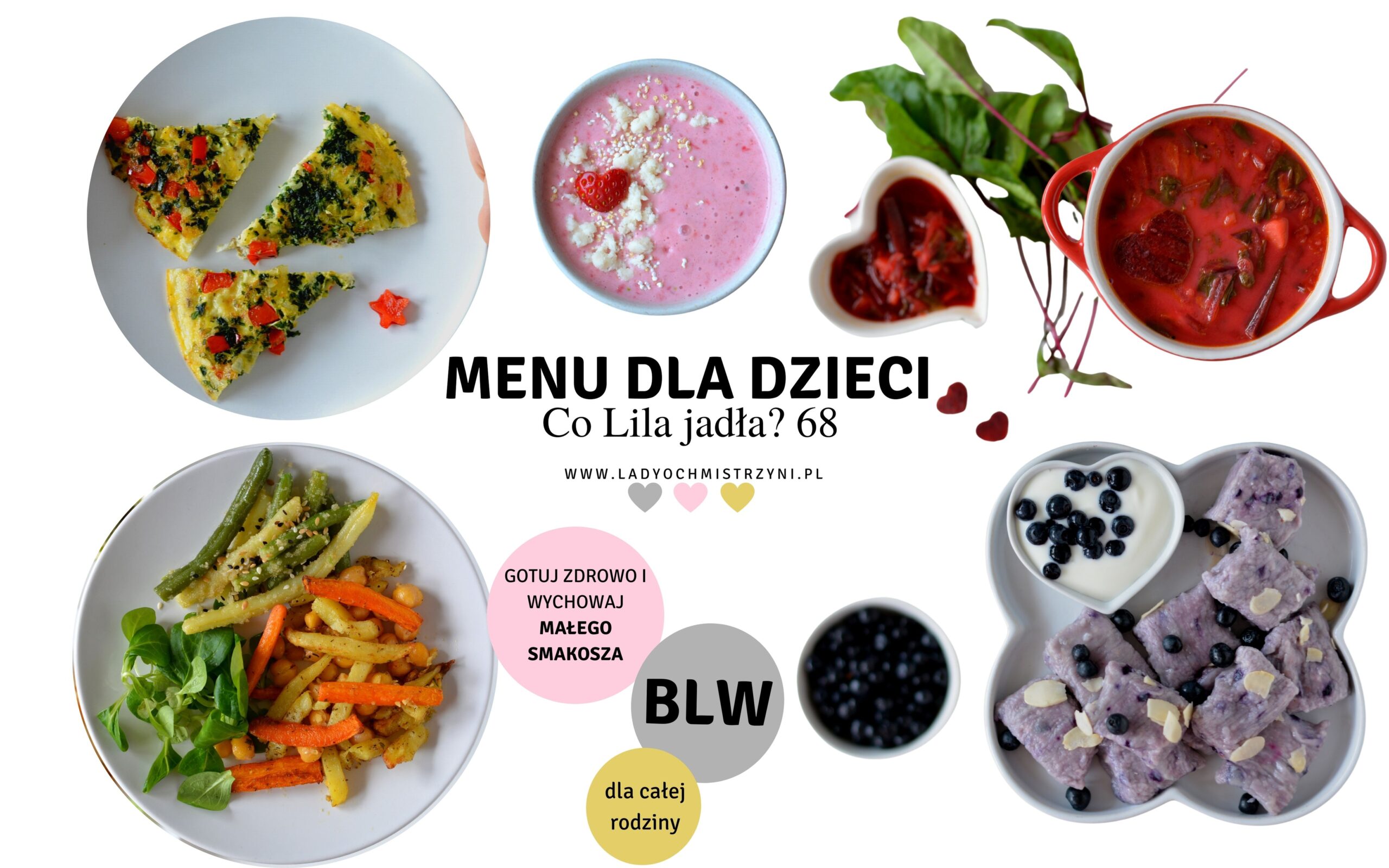 menu dla dzieci