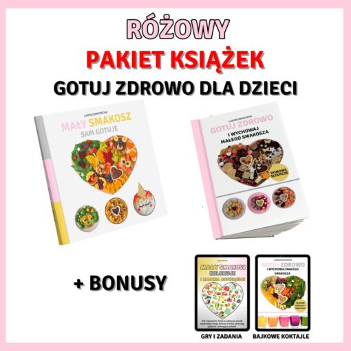 pakiet książek ladyochmistrzyni różowy
