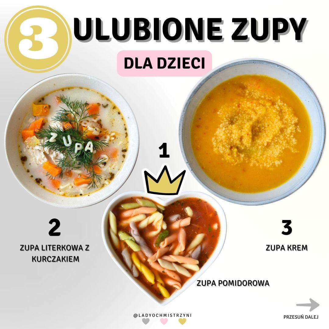 ulubione zupy dla dzieci