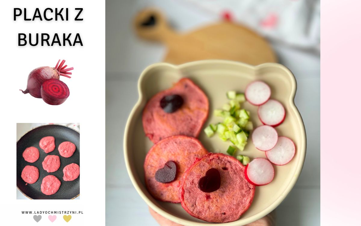 placki z buraka dla dzieci